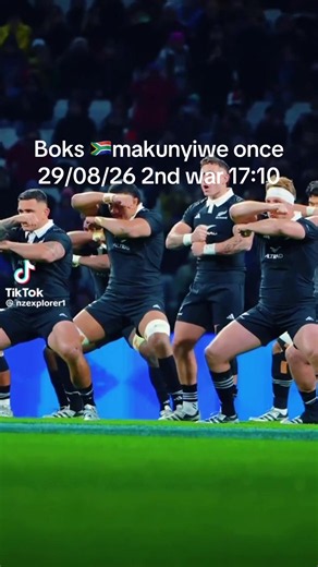 Boks vs New Zealand 29 August 2026 — Final Score & Highlights
