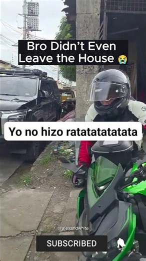 Just Leaving Home… Then This Happened #fail #motorcycle #viral