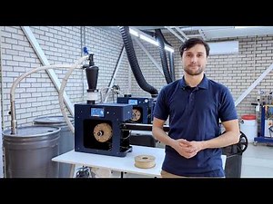 rPA12 Validation Setup | MJF Powder to Filament Workflow