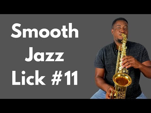 Smooth Jazz Saxophone Lick #11 - Marcus Anderson Lick
