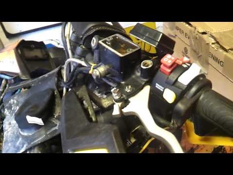 Can am renegade 'bleeding' brakes
