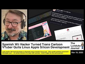 Spanish Wii Hacker Turned Trans Cartoon VTuber Quits Linux Apple Silicon Development