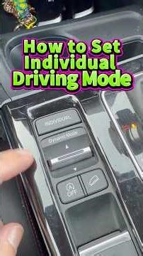 How to Use Honda & Acura Individual Drive Mode