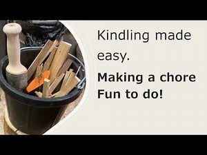 DIY Kindling Splitter