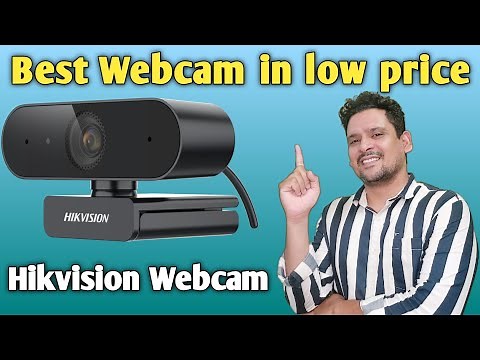 Hikvision DS-U02 1080P Webcam Review | Best webcam with low price | Webcam for pc
