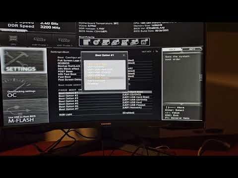 CCBootCloud Guide: Setting Up Your MSI Motherboard for Network Boot -UEFI