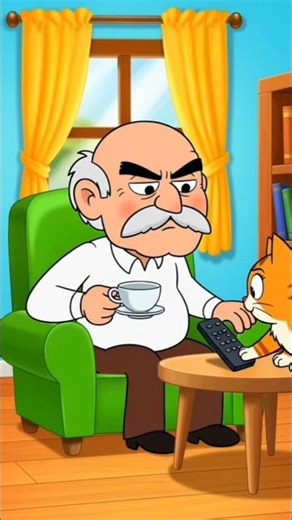 Angry Old Man vs Evil Cat – Remote Revenge 😾😂