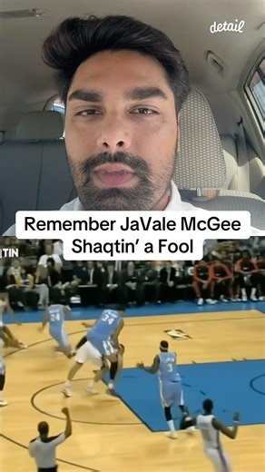 JaVale McGee was the gift that kept on givin #nba #javalemcgee #shaqtinafool #basketballclips