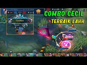 CECILION 1000% STACK !! DAMAGE 2 HIT - MOBILE LEGENDS