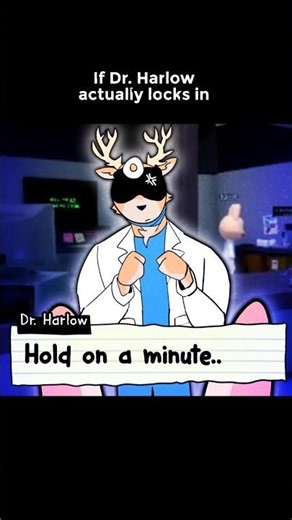 If Dr Harlow Actually Locks In 😭 ANA LOLLIPOP Animal Hospital Anomaly #roblox #animalhospital #rblx