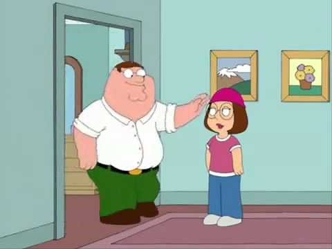 Family Guy - Peter farts on Meg Griffin