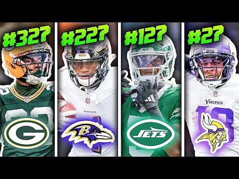 Ranking All 32 NFL Teams’ Top Wide Receivers For The 2025 Season From WORST To FIRST