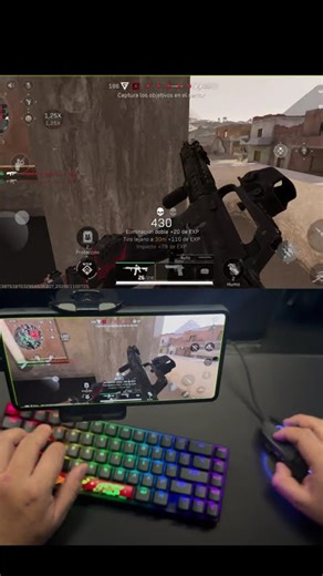 Testing mouse and keyboard in Delta Force Mobile #shorts