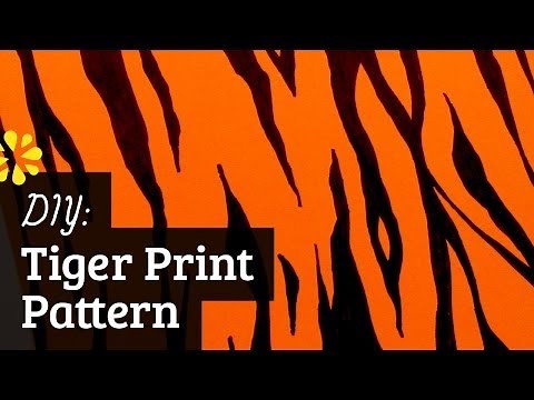 How to Make Tiger Pattern