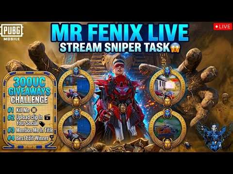 NEW Evolving Universe promotion Challenge Stream 🤯StreamSniper Kill Me 300uc Giveaways | MrFENIX