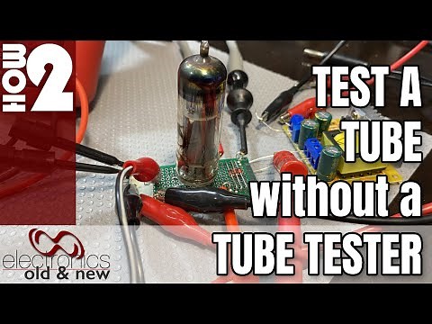 How to test a tube without a Tube Tester. Is this EL41 any good?