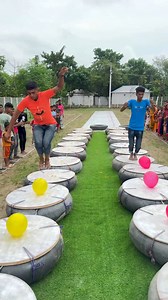 96K views · 924 reactions | who wins the intense balloon popping race & basketball challenge ? | SS Food Challenge | Facebook