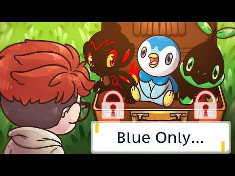 I Attempted a Pokemon Platinum Nuzlocke, With Only 1 Colour