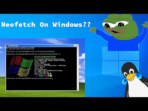 How To Install Neofetch in Windows 10 (Winfetch)