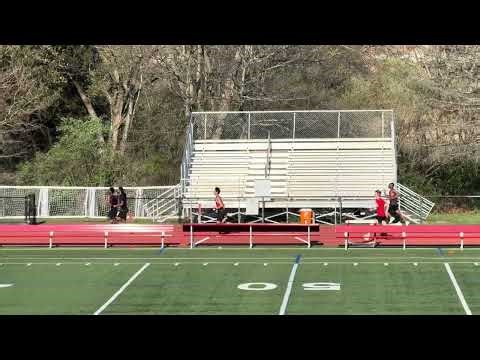 Newark Academy Conference Meet (4/14/13) - Boys 400m - Heat 3