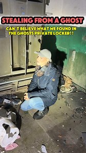STEALING FROM A GHOST! They didnt want us to find what was in the locker number 10! This place scared all 3 of us here. The Lockers open and close! This is a true what the hell moment! #fyp #haunted #abandoned #paranormal | Project reveal - Ghosts of Britain