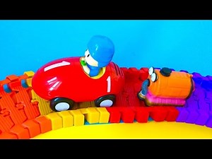 Pocoyo Race Track and Noo Noo