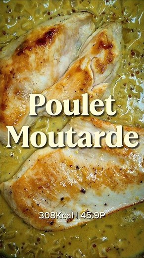 Poulet à la moutarde ancienne 🤤