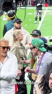 Pete Davidson With Kevin Costner At Game #KevinCostner