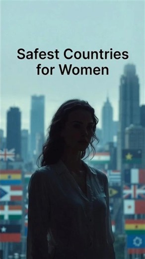 Top 10 Safest Countries for Women in the World 🌍👩 #Shorts