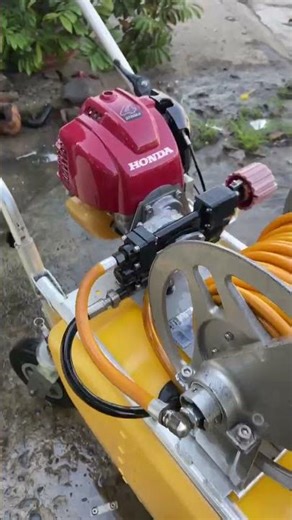 Tidal sprayer set, Honda 4-stroke engine, 50-meter hose, 50-liter tank. Nationwide shipping inclu...