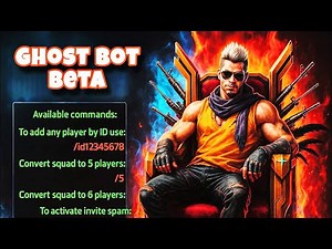 Ghost Bot V13 😱 New Update Ghost Bot