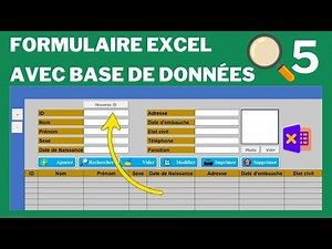 Excel form with database Make a custom Excel input form
