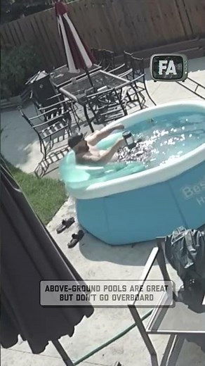 Now serving pool-side fails 🏊‍♂️😂