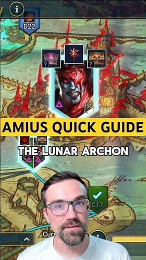 How to Beat Amius the Lunar Archon hard quick guide #raidshadowlegends #raidrpg #raid