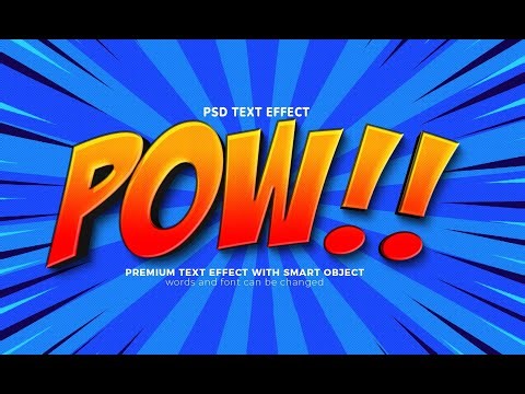 Editable 3D Text Effect in Photoshop Tutorial (Easy & Step By Step) #05