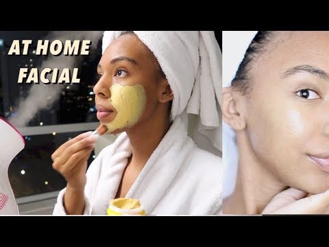 DIY At Home Facial + Extractions for Clear Skin (Gleamin)