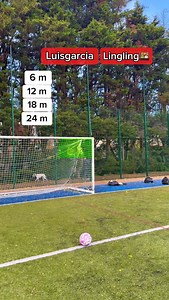 Top Bins Challenge 🤯 FOLLOW @luisgxrciafooty FOR MORE ✅ #football #soccer #reels #viral #footballer #fyp | Luis Garcia