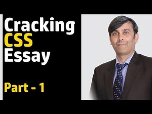 Cracking CSS Essay - Part - 1 | Ali Raza Bashir