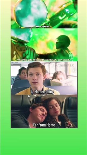 Spider-Man Can’t Absorb This 😂 | Homecoming vs Far From Home MemeMarvel’s#shorts