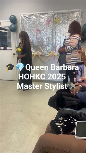 🎓💎Queen Barbara HOHKC 2025 Master Stylist 🎉🎉🎉