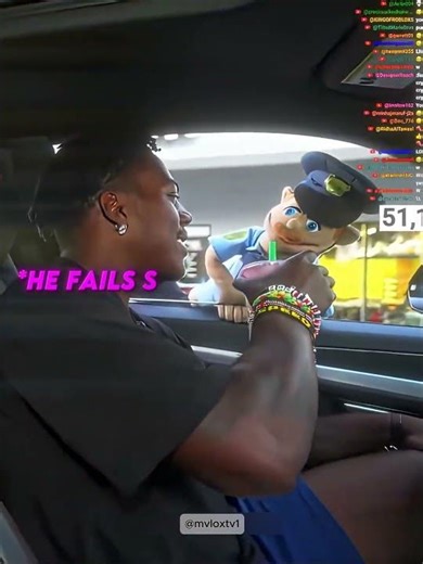 IShowSpeed Gets Pulled Over by SML Cop 🗿