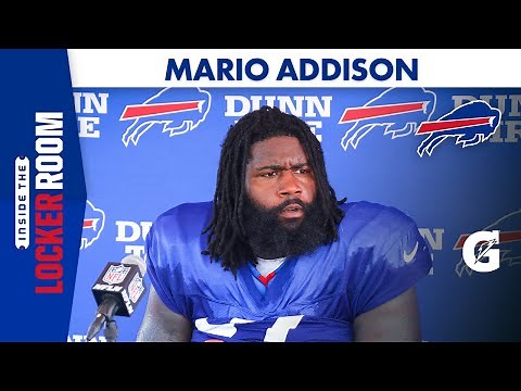 Mario Addison: “Dominate the Man in Front of Me“ | Buffalo Bills