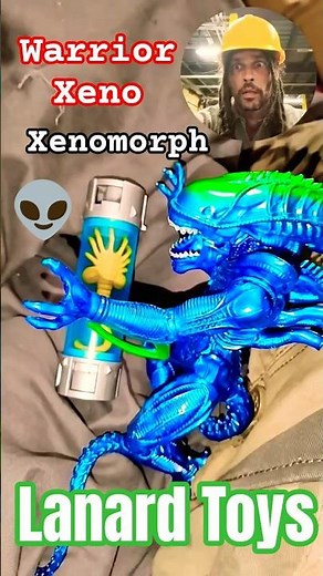 🫵 👽 I REMIXED (WARRIOR XENO) | LANARD TOYS | ACTION FIGURE | (XENOMORPH) | SPECIAL EDITION ALIEN