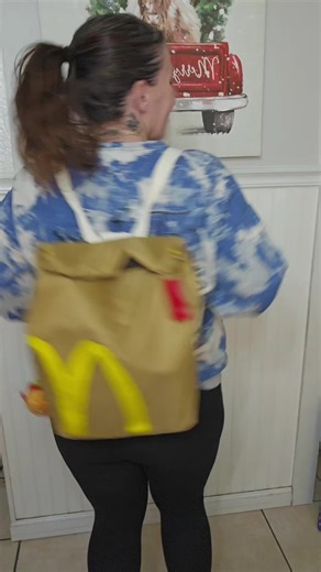 dont judge me! im obsessed with this mcdonalds back pack! #mcbackpack #mcdonaldsbag #mcdonaldsbackpack #backpack #tiktokshopholidayhaul