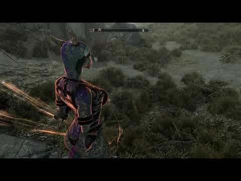 Sexy Argonion idle animation (Skyrim SE Xbox One)
