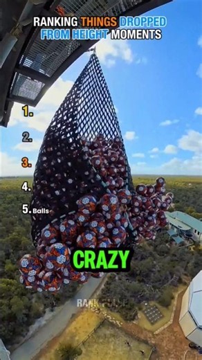 Ranking Craziest Things Dropped From Height 😂🙏