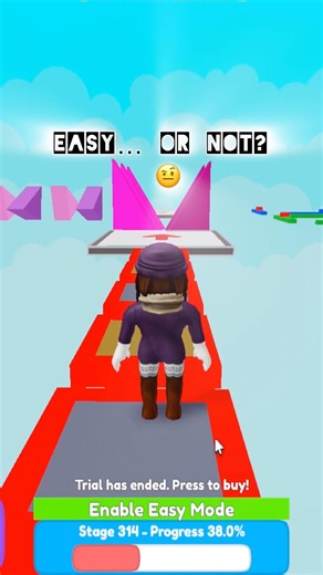 EASY…OR NOT?#roblox #gameplay #gaming #youtubeshorts #viral #shortsfeed #shorts #shortsviral