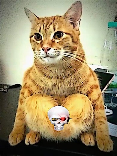 Cats Have Some Serious Yoga Skills... 💀 #cat #trollface