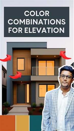 8.9K views · 21 reactions | ✨ Color Combinations for Elevation #house #home #elevation #elevationdesign #homeelevation #colorpalette #colorcombos #painting #painter #colorcombination | Hire and Build | Facebook