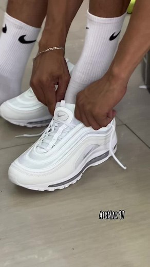 AirMax 97 Triple White Collection
